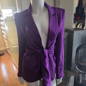 Zara Rich Purple Women's Blazer